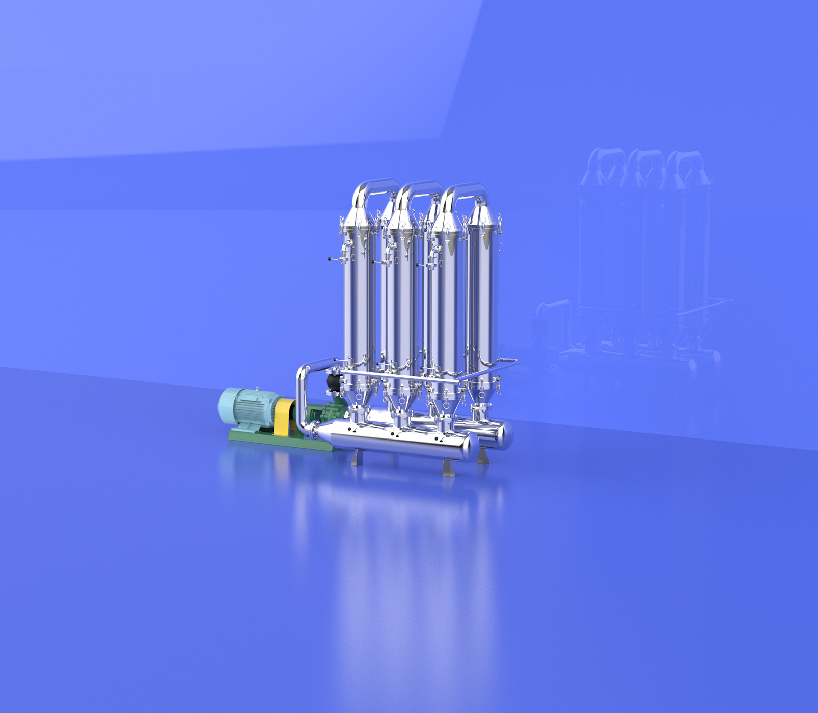 陶瓷膜管錯(cuò)流設(shè)備機(jī)組